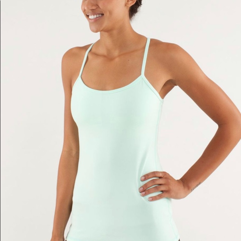 Lululemon Power Y Tank Luon Light size 4 - Picture 2 of 7